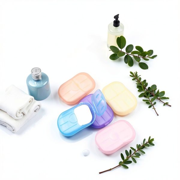Juroicessry Soap Papers Compact Fragrant Outdoor Travel-1