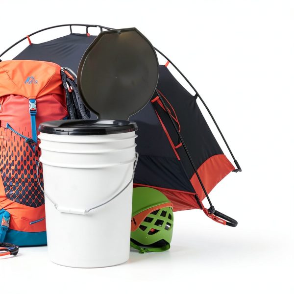 72 HRS Portable Toilet Seat Snap-on Camping Emergency-3
