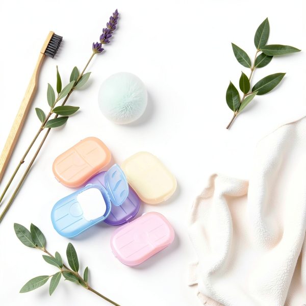 Juroicessry Soap Papers Compact Fragrant Outdoor Travel-4