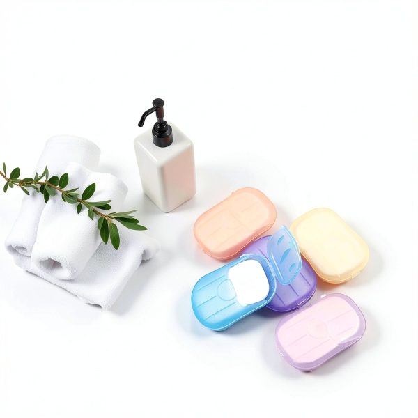 Juroicessry Soap Papers Compact Fragrant Outdoor Travel-2
