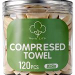 Herb Life Disposable Towels Cotton Polyester Camping Travel-0