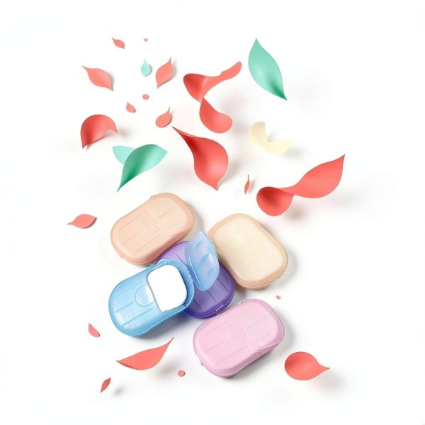Juroicessry Soap Papers Compact Fragrant Outdoor Travel-8