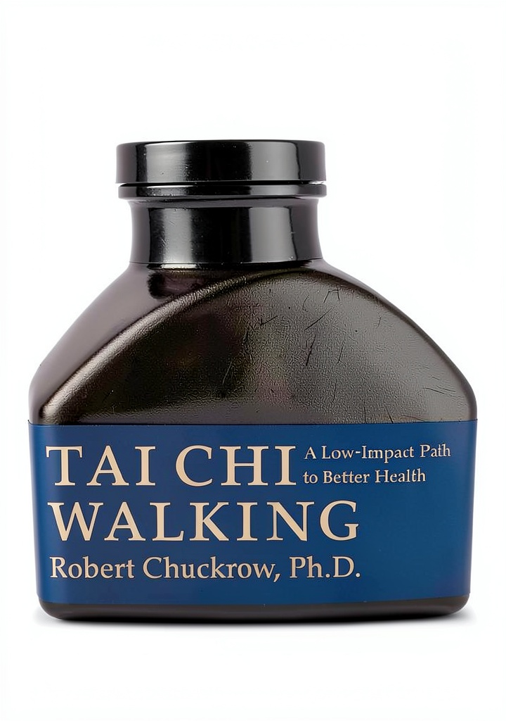 YMAA Walking Tai Chi Book English Kindle Edition displayed on a tablet with natural lighting