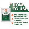 SC Johnson Insect Repellent Wipes DEET Protection Mosquitoes-7