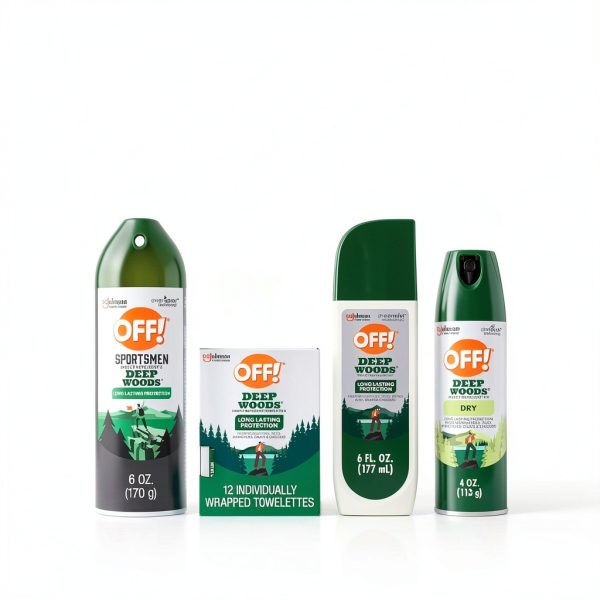 SC Johnson Insect Repellent Wipes DEET Protection Mosquitoes-8