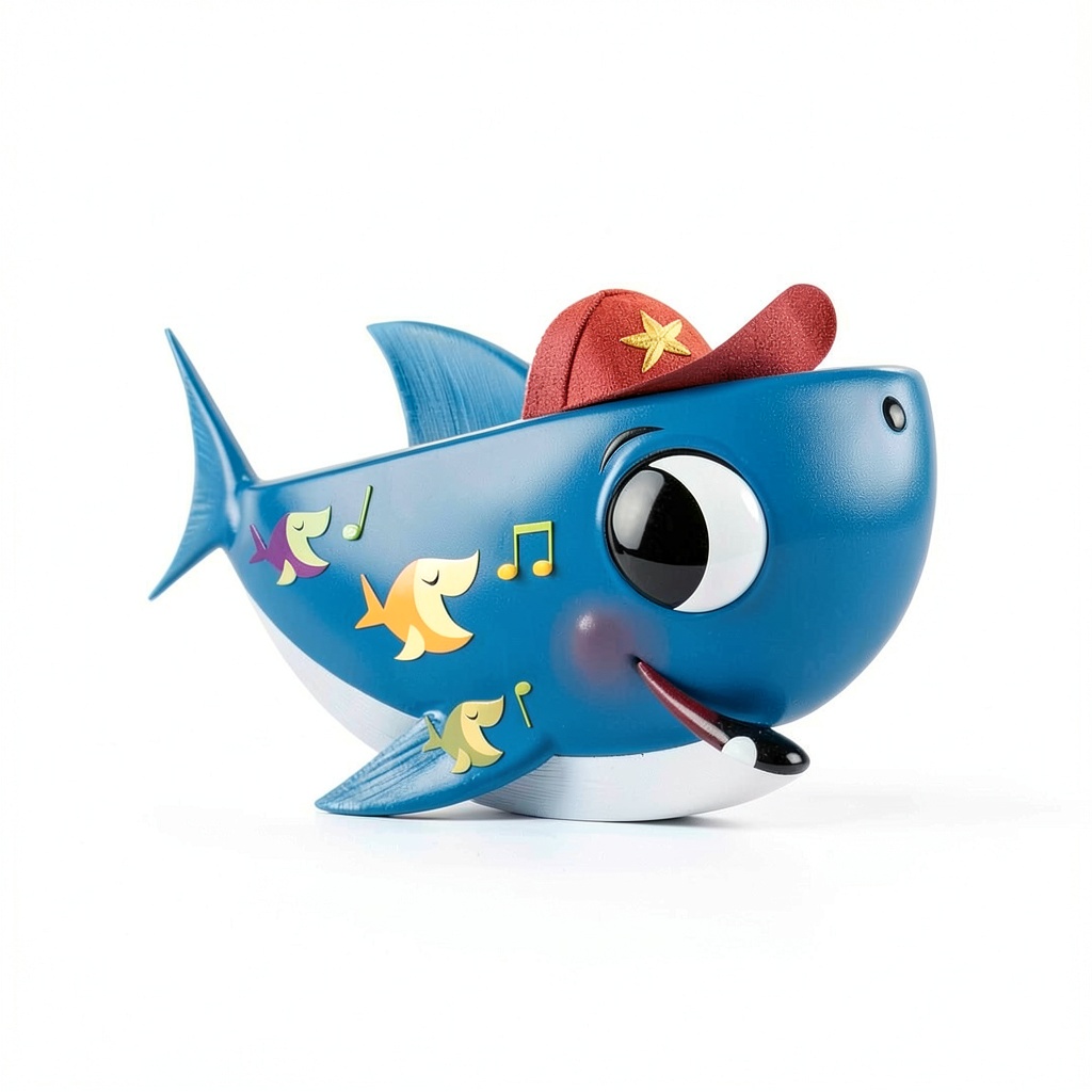 Child reading Baby Shark eBook on a tablet