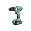 GardenJoy 21V Drill Green Basic 1 1500mAh 280 in‑lb Torque-1