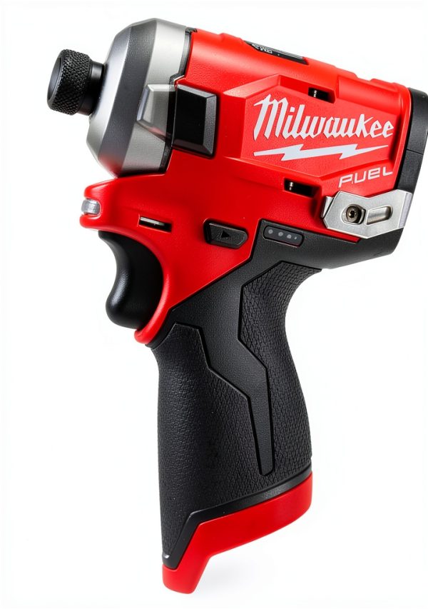 Milwaukee 12V Cordless Impact Driver 2551-20 450in‑lbs Torque Black-1