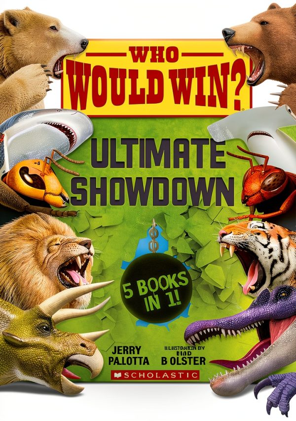 Who Would Win? Illustrated Animal Facts Book by Scholastic Ages 4-8-0