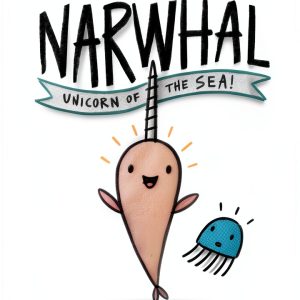 Narwhal and Jelly Book by Tundra Books - Marine Story for Ages 5-8-0