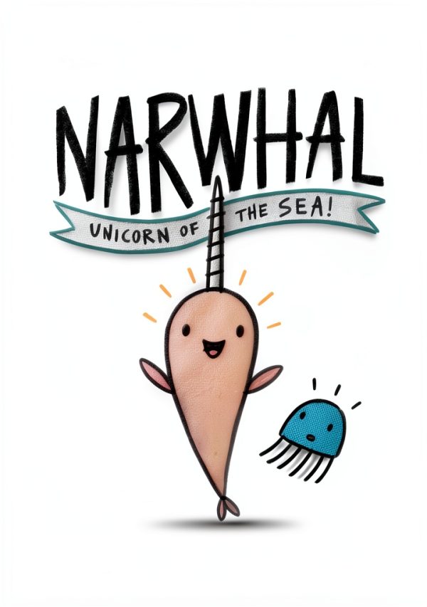 Narwhal and Jelly Book by Tundra Books - Marine Story for Ages 5-8-0