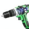 GardenJoy 21V Drill Green Basic 1 1500mAh 280 in‑lb Torque-6