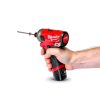 Milwaukee 12V Cordless Impact Driver 2551-20 450in‑lbs Torque Black-2
