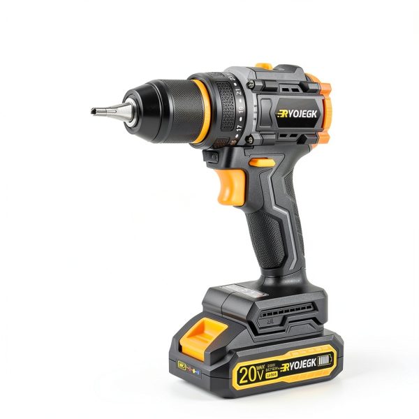 Cordless Drill RYOJEGK 20V Brushless 60Nm Torque with LED Light-3