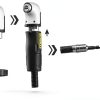 DEWALT FLEXTORQ Right Angle Drill Attachment 4-in-1 12-Inch Compact-5