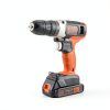 BLACK+DECKER 20V MAX Cordless Drill Kit with Battery, Charger, Bit-1