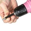 DEKOPRO 8V Cordless Drill with 42‑Piece Kit, LED Light, Pink-6
