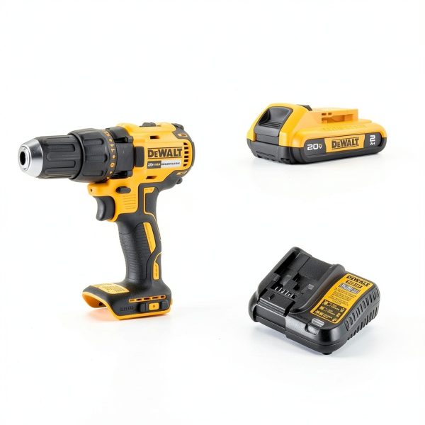 DEWALT 20V MAX Drill Driver Set Brushless 2‑Speed with 2Ah Battery-2