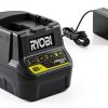 Ryobi 18 Volt ONE Plus 1/2 in. Drill/Driver Kit 1.5 Ah Battery &-6