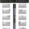 Electric Screwdriver Set 80-in-1 Mini Precision by Soleilwear Grey Y1-4