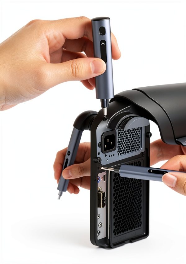 Electric Screwdriver Set 80-in-1 Mini Precision by Soleilwear Grey Y1-3