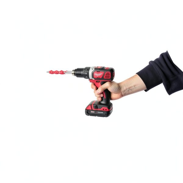 Cordless Drill/Driver Milwaukee 18V 1/2in 2606-20 Compact Metal-2
