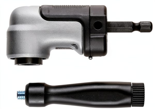 DEWALT FLEXTORQ Right Angle Drill Attachment 4-in-1 12-Inch Compact-1