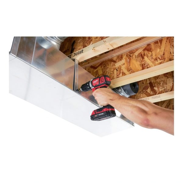 Cordless Drill/Driver Milwaukee 18V 1/2in 2606-20 Compact Metal-3